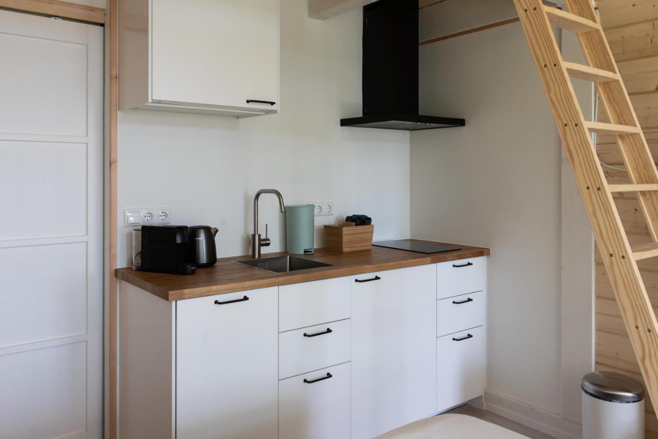 Tiny House - Optioneel Met Hottub Apartment Докьом Екстериор снимка